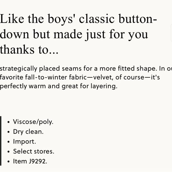 J. Crew Navy Blue Velvety Velour Button Up Pocket Chest Long Sleeve Shirt - Picture 3 of 16